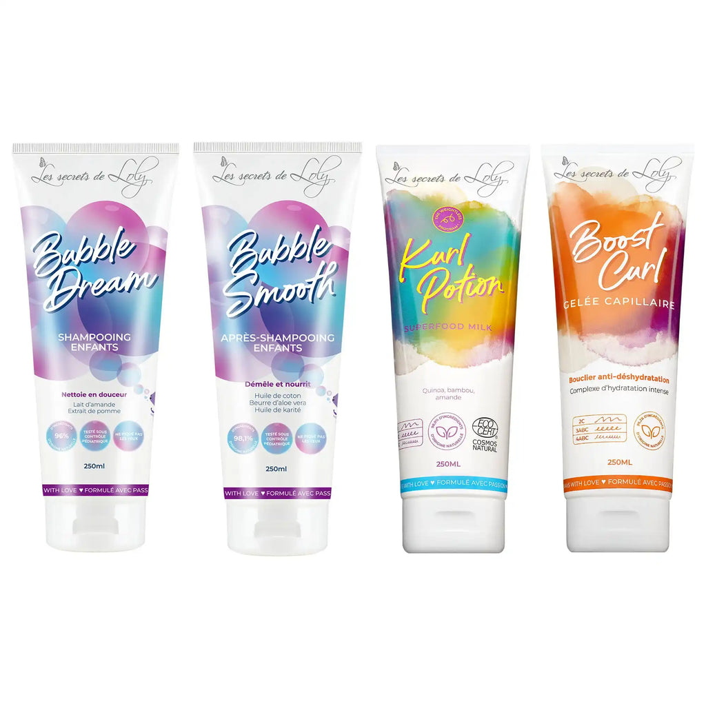 Routine Cheveux Ondulés - Pour les enfants