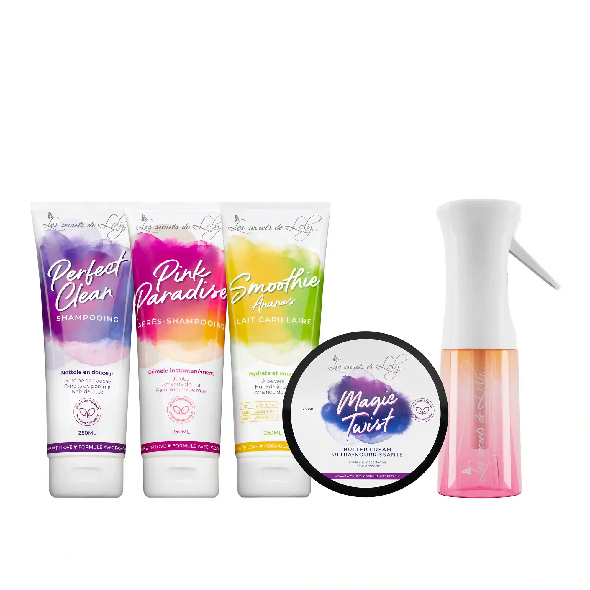 Coily Hair Routine - FREE Spray Bottle