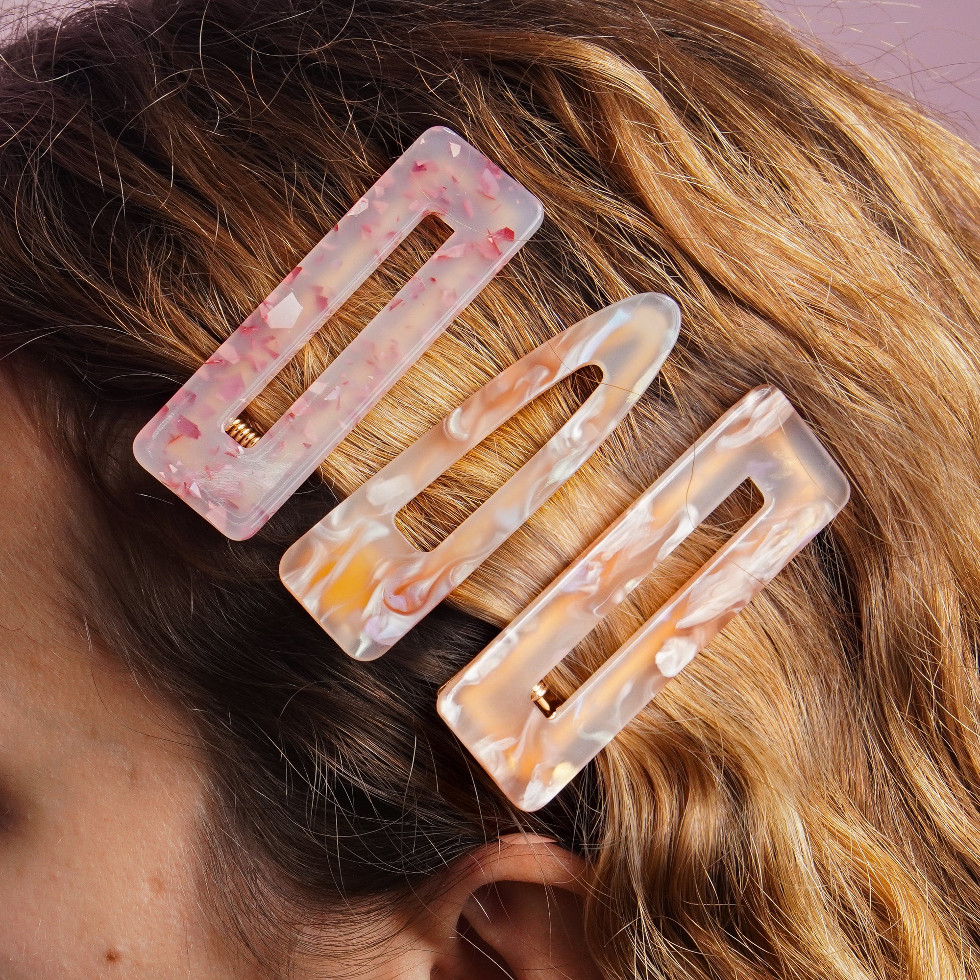 Kurl Clips - Trio de barrettes