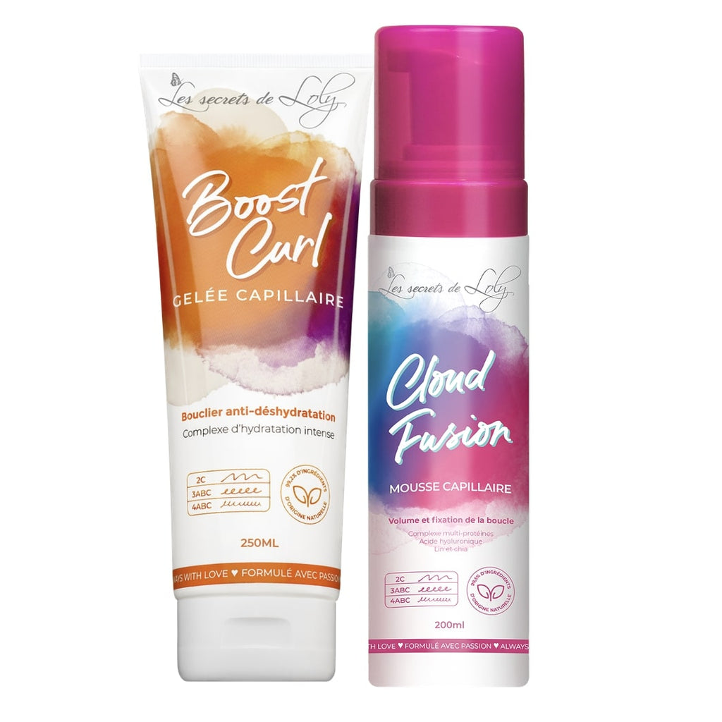 High Definition Duo - Moisturizing jelly & Hair mousse