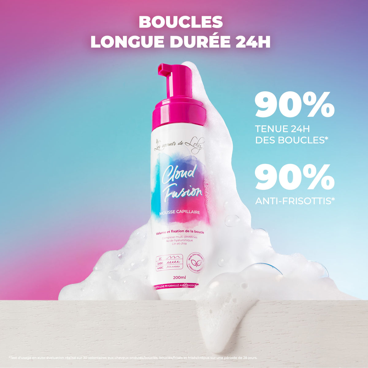 Cloud Fusion - Hair mousse - 200ml