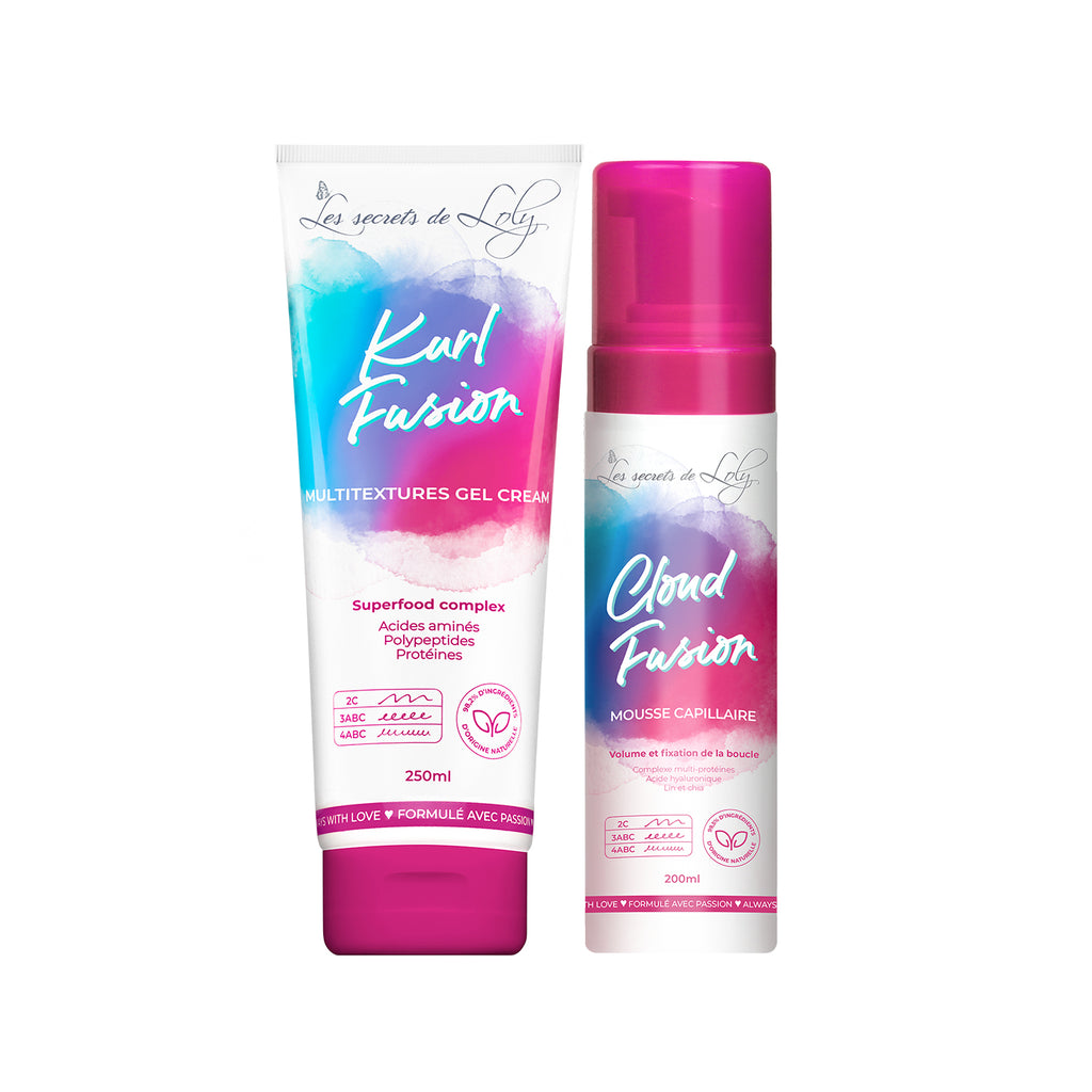 Fusion Styling Duo - Multi-textured hair