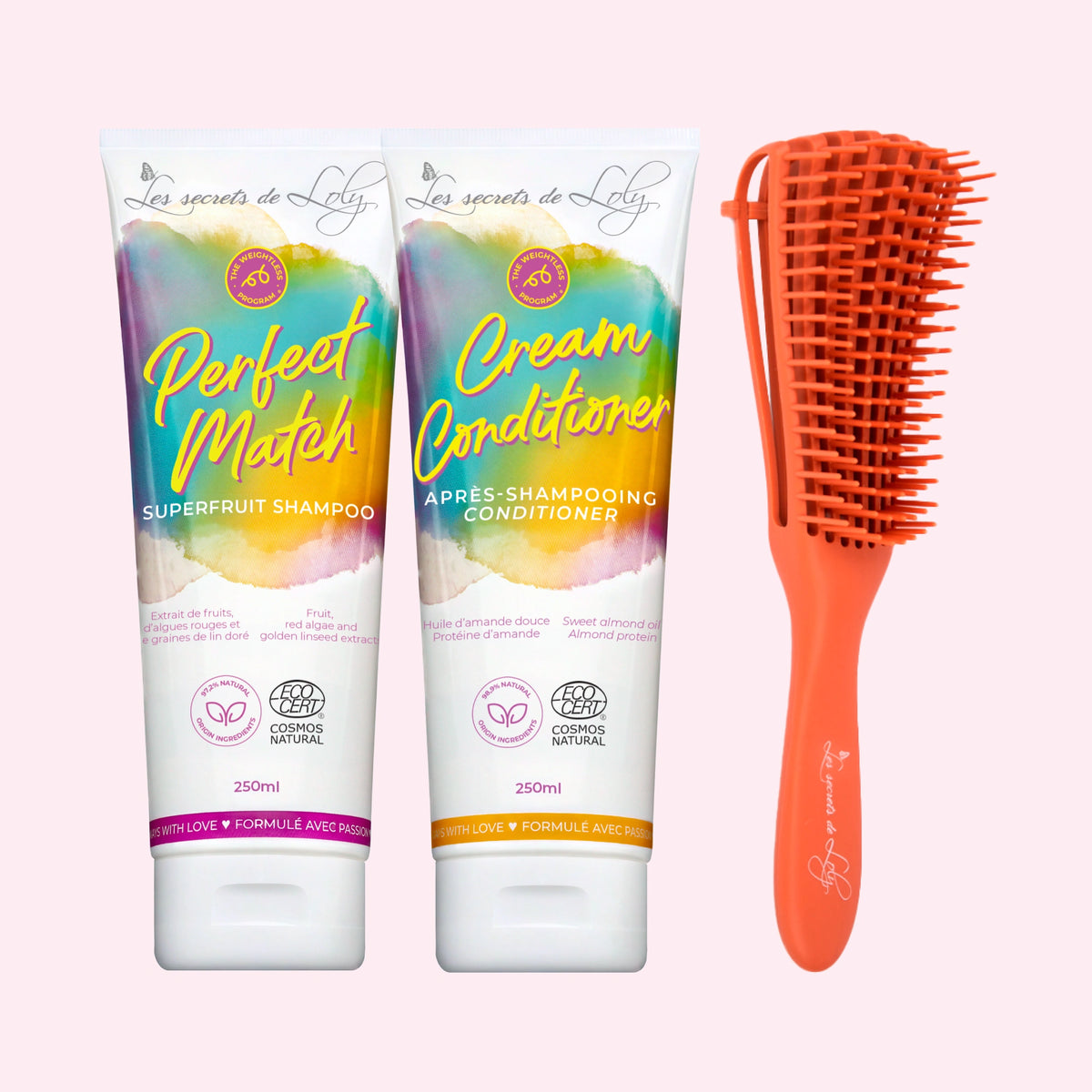 Duo Shampooing léger & Après-shampooing - Brosse démêlante offerte