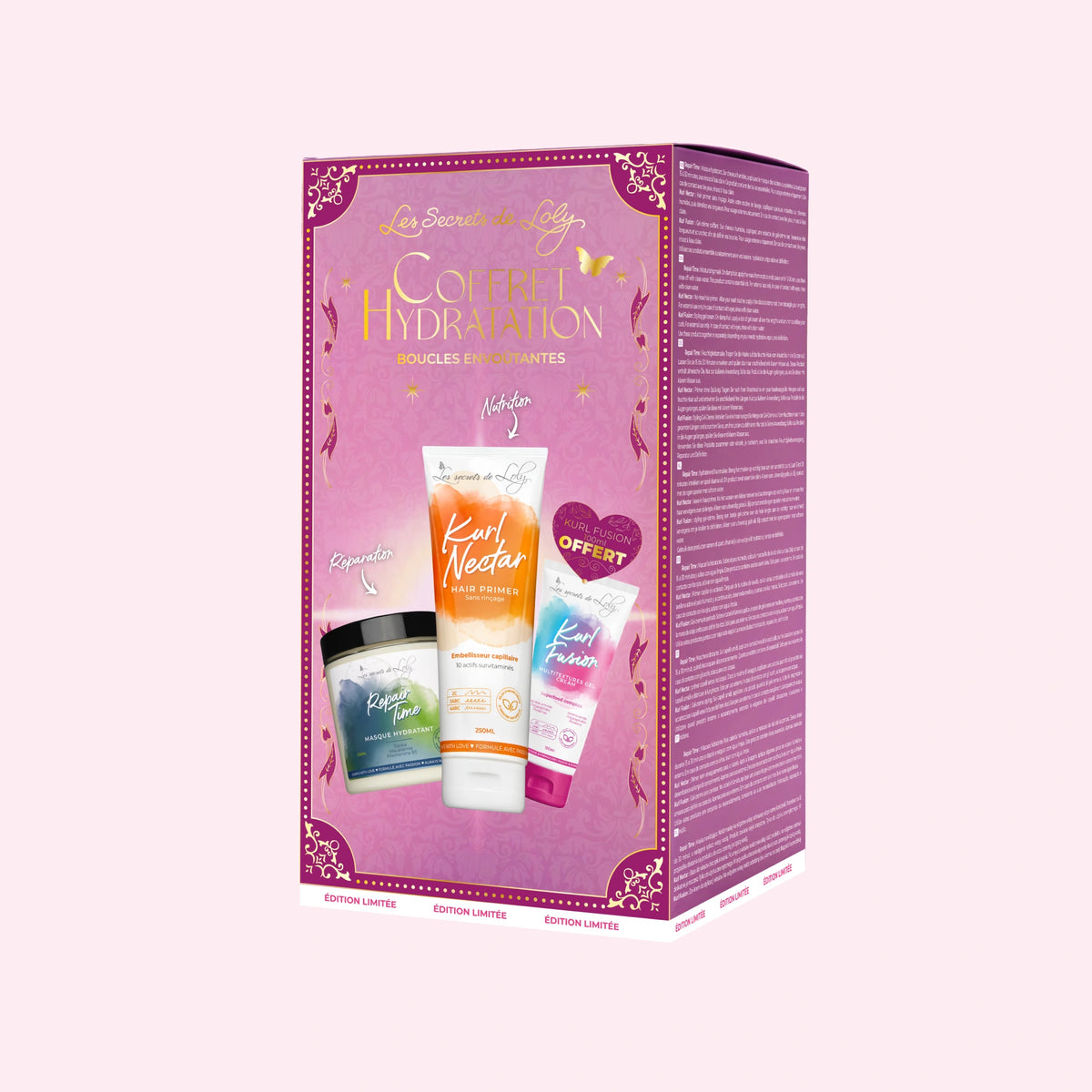 Coffret Hydratation Boucles envoûtantes - Le Trio hydratation
