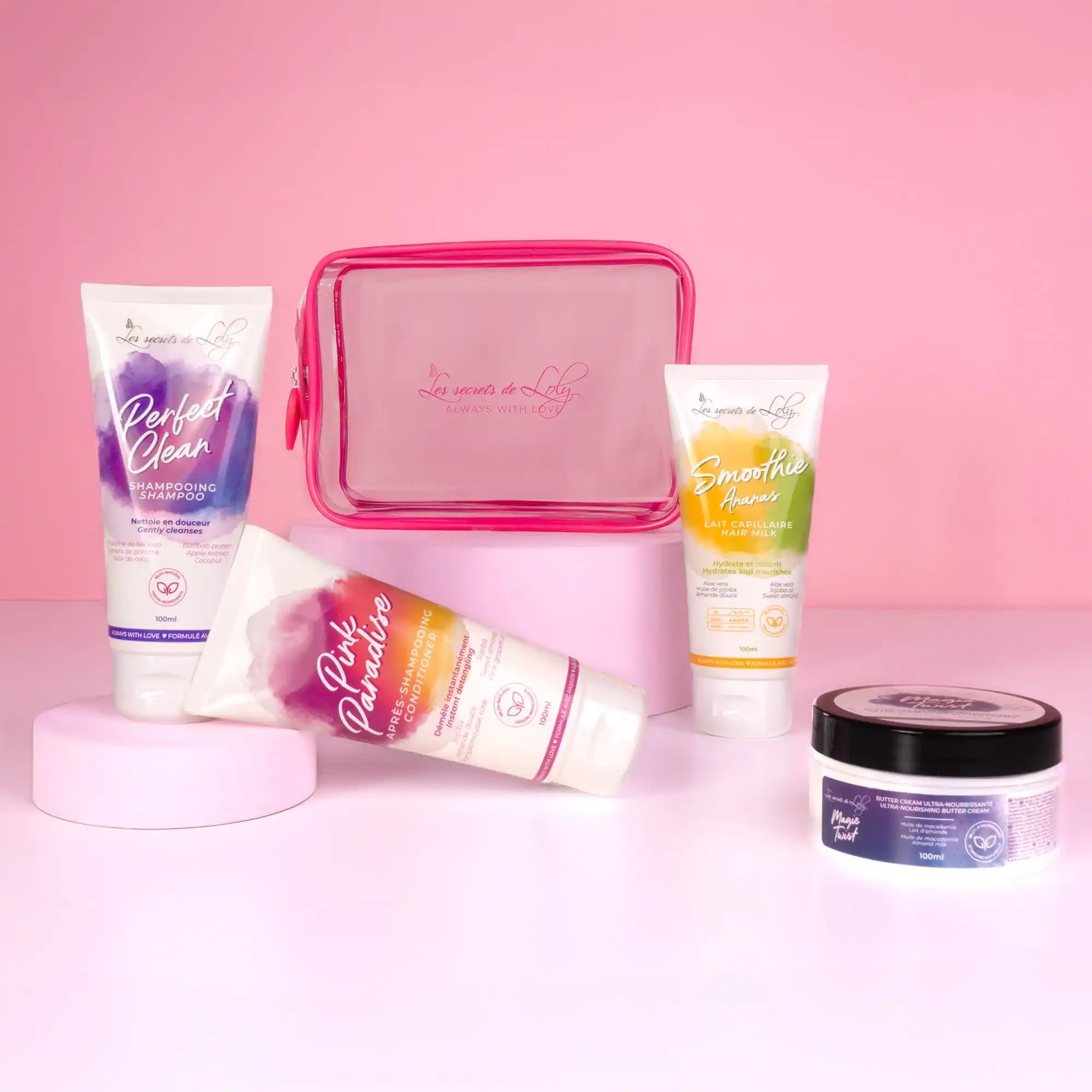 Tight Coily Hair Kit - Travel size