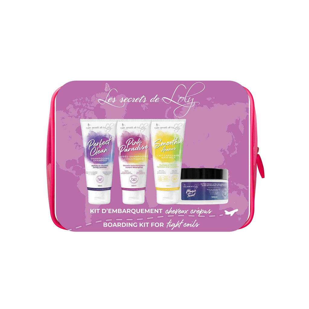 Tight Coily Hair Kit - Travel size