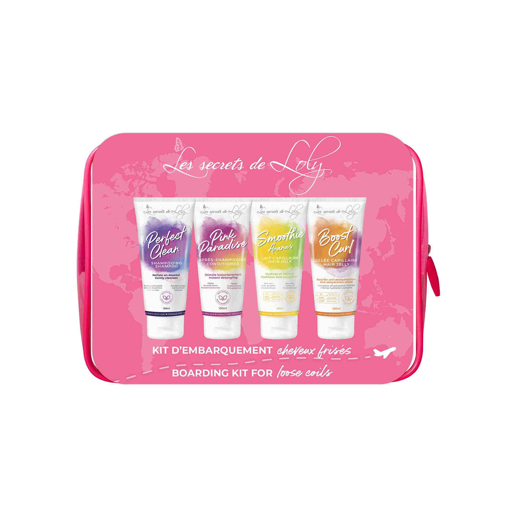 Loose Coily Hair Kit - Travel size