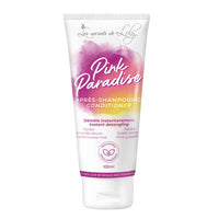 Pink Paradise 100ml - Après-shampooing ultra démêlant pour cheveux ondulés, bouclés, frisés et crépus