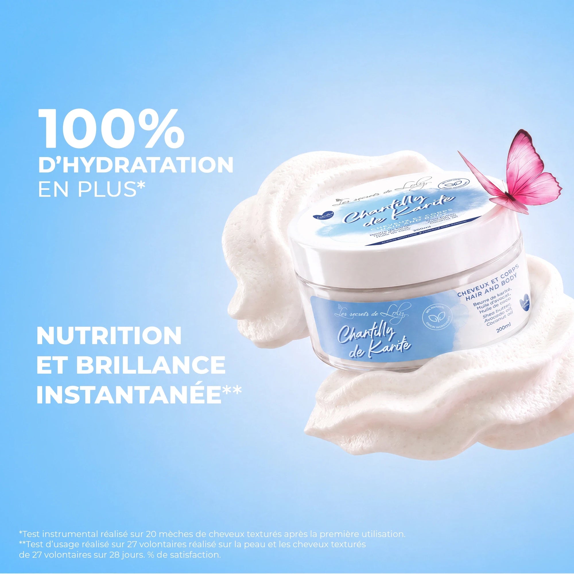 Chantilly de karité - Cheveux et corps