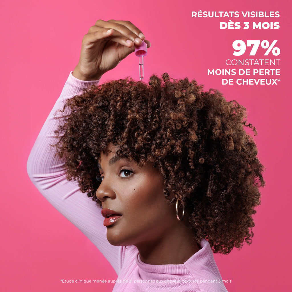Duo Kurl Hero - Sérum anti-chute, croissance et densifiant & Dermaroller cuir chevelu