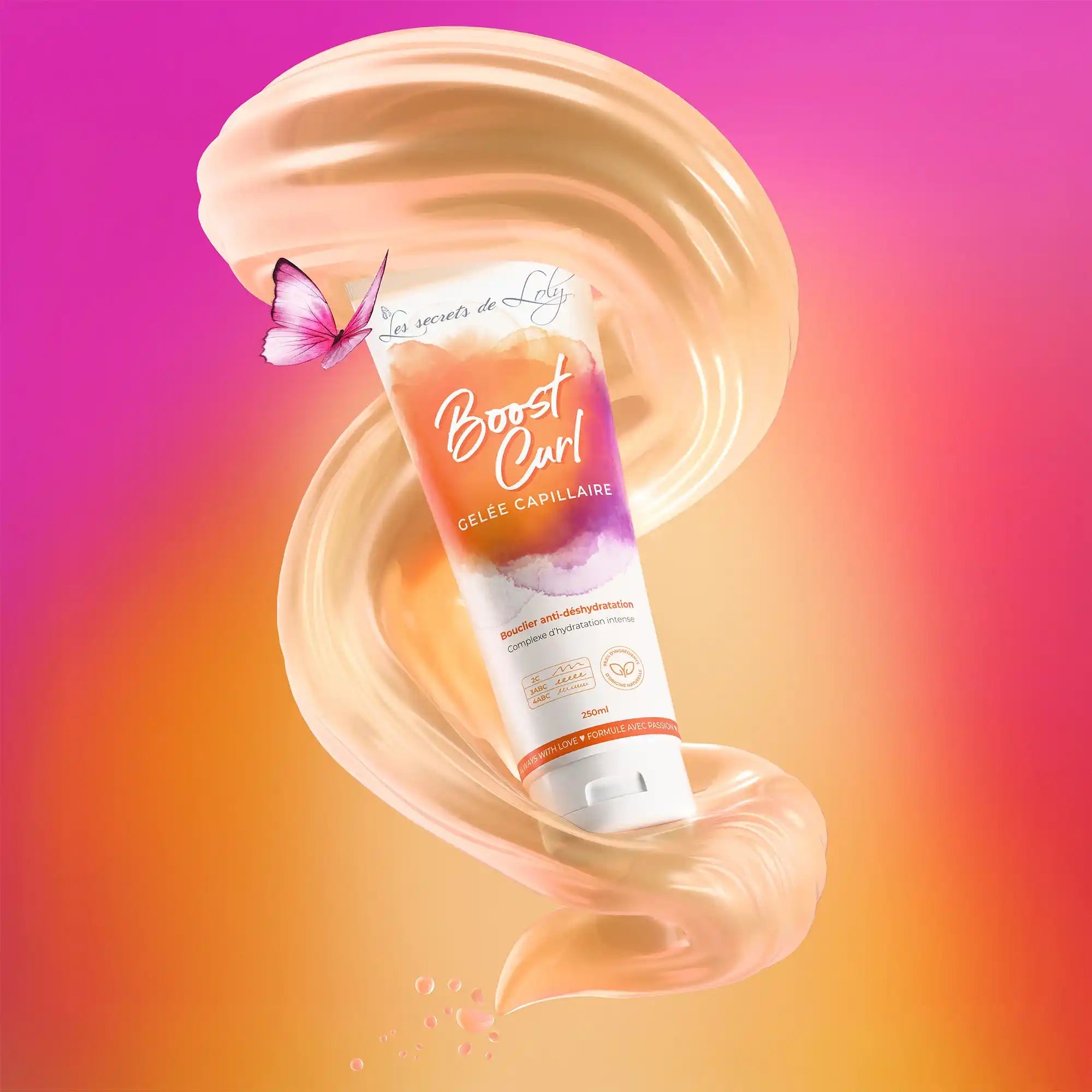 Boost Curl - Gelée coiffante hydratante - 250ml