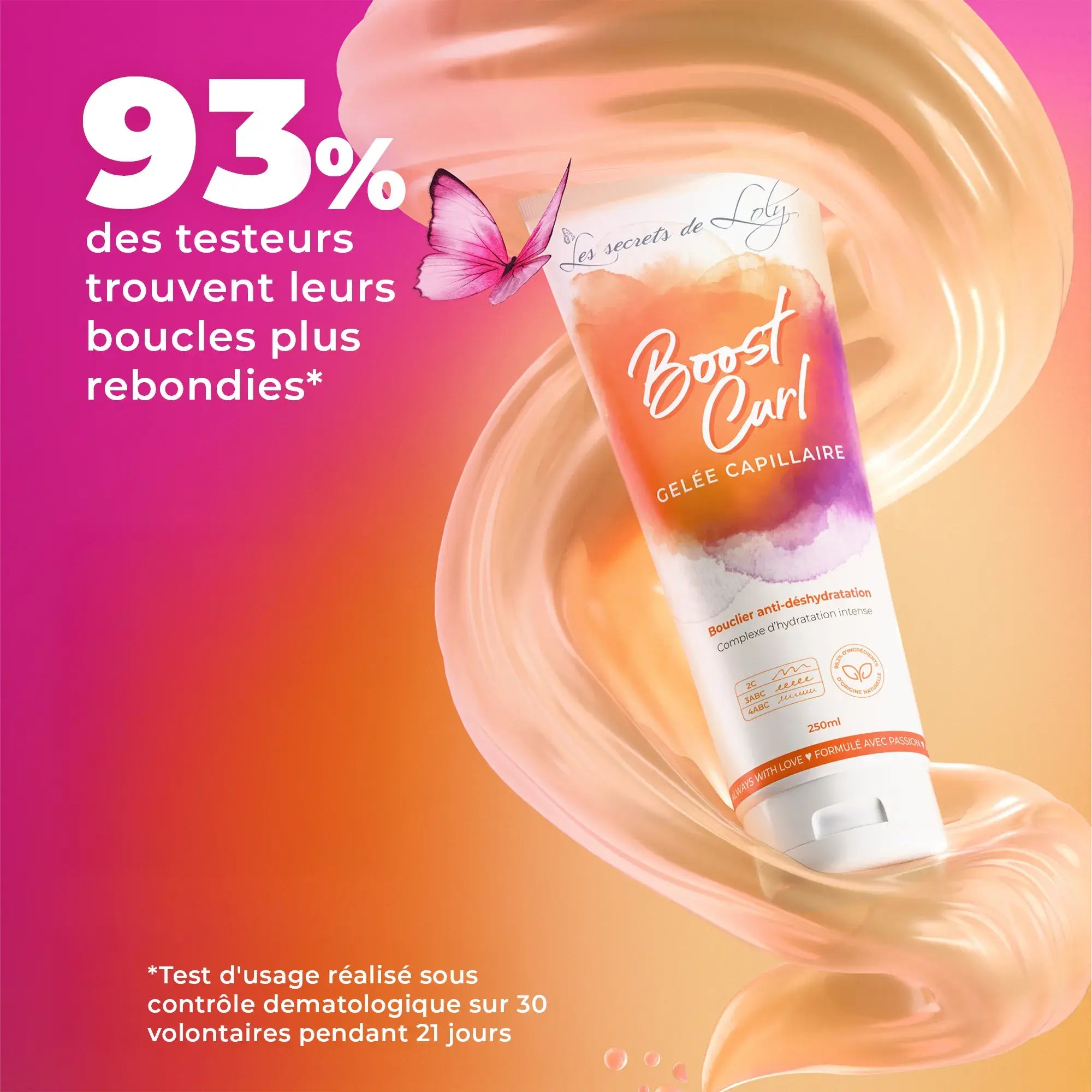 Boost Curl - Gelée coiffante hydratante - 250ml