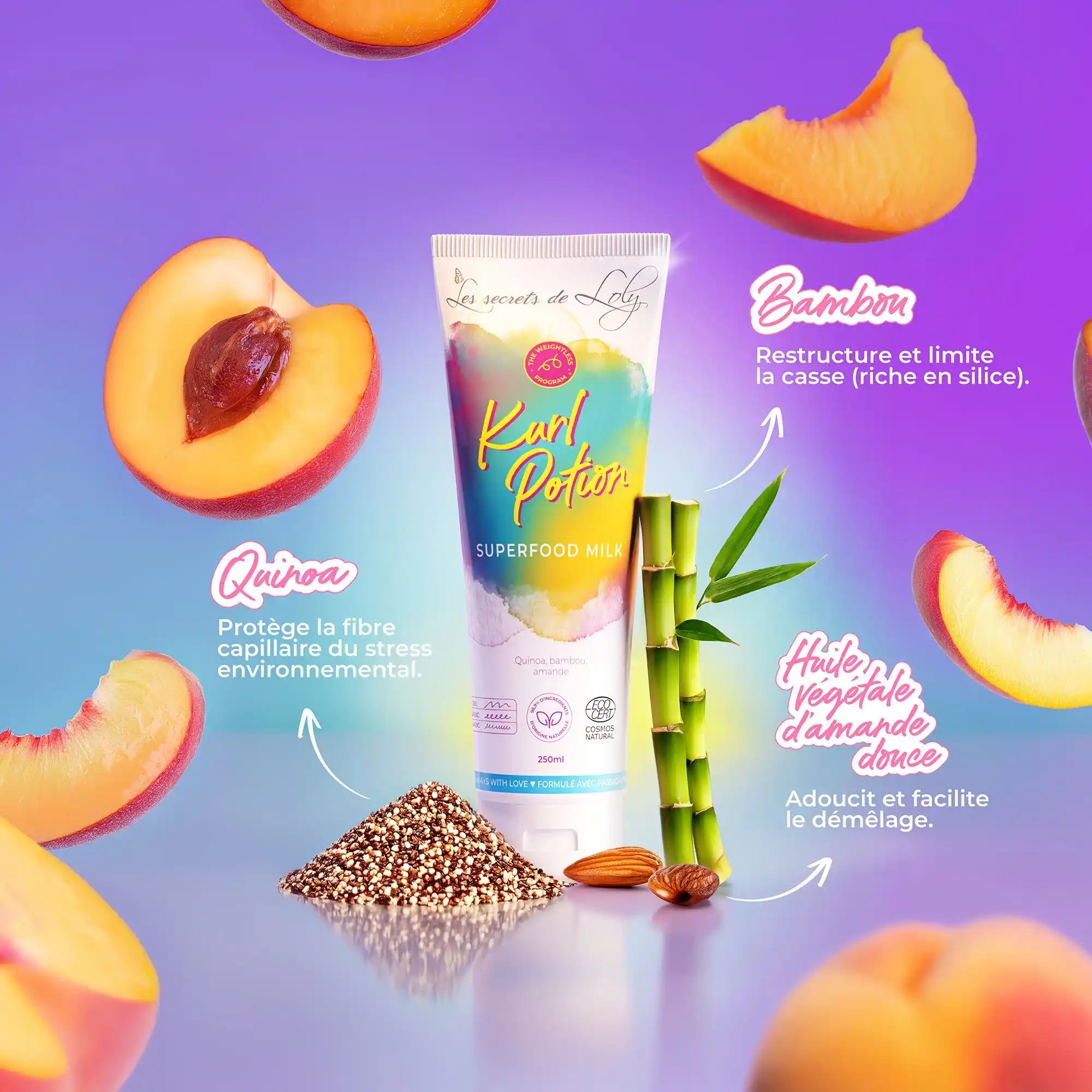 Kurl Potion - Crème sans rinçage définissante et hydratante - 250ml