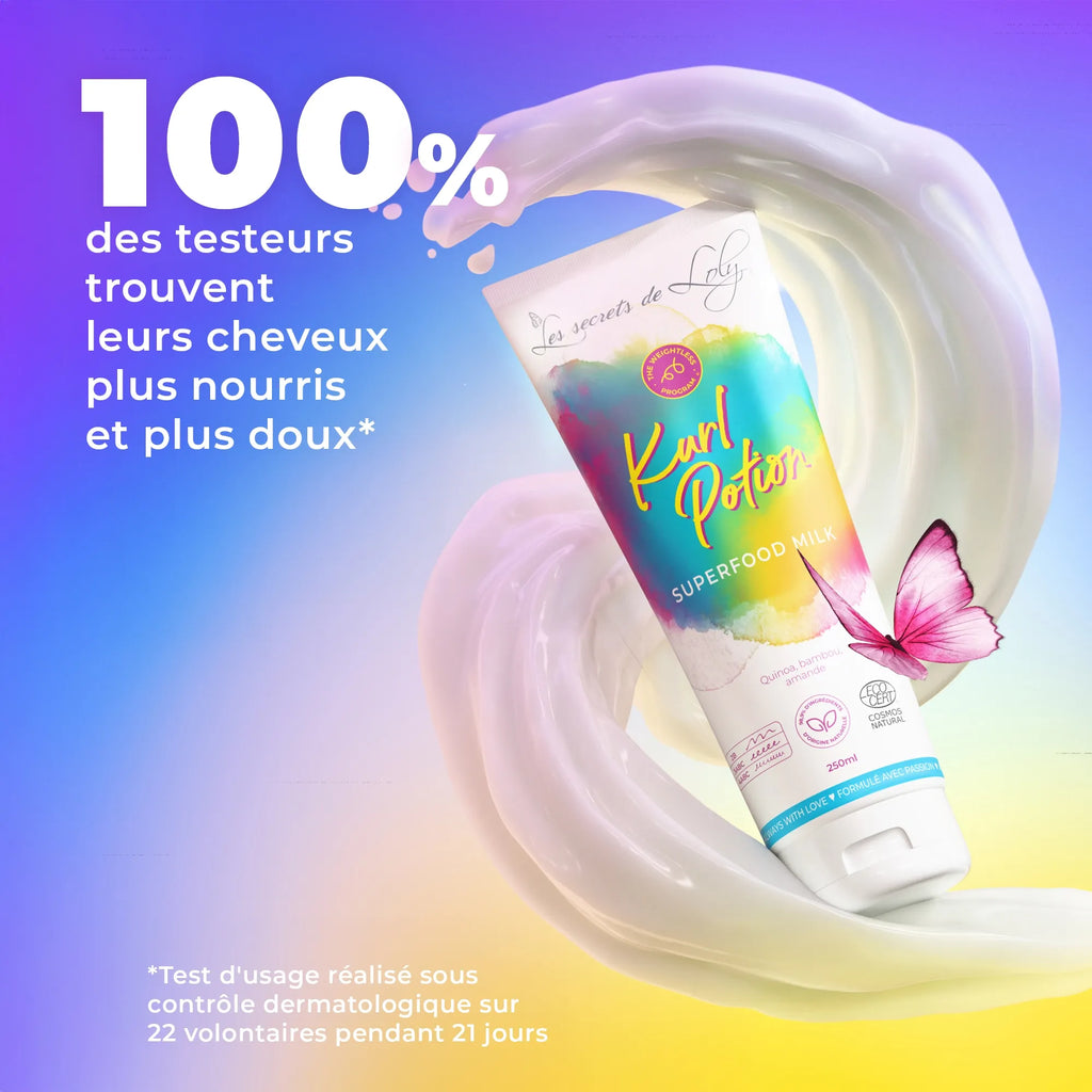 Kurl Potion - Crème sans rinçage définissante et hydratante - 250ml