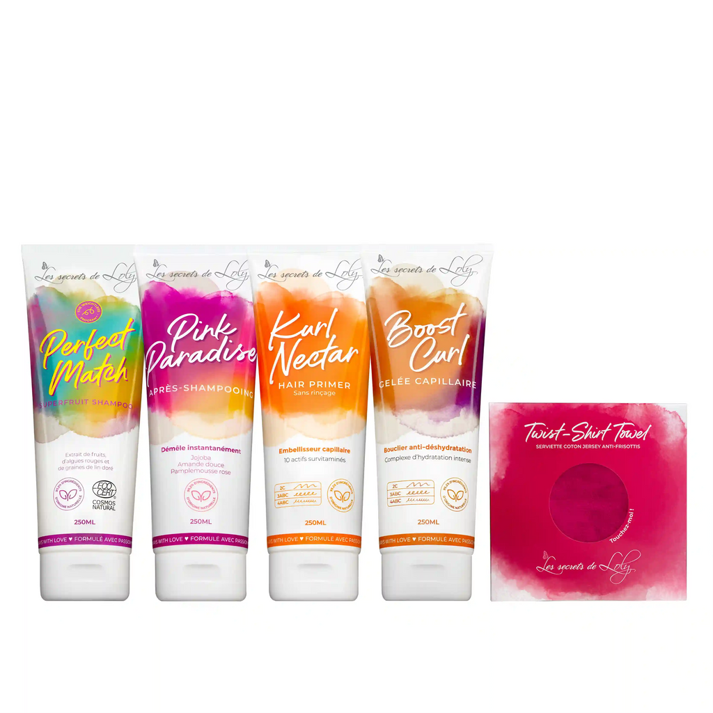 Routine Cheveux Bouclés - Serviette OFFERTE