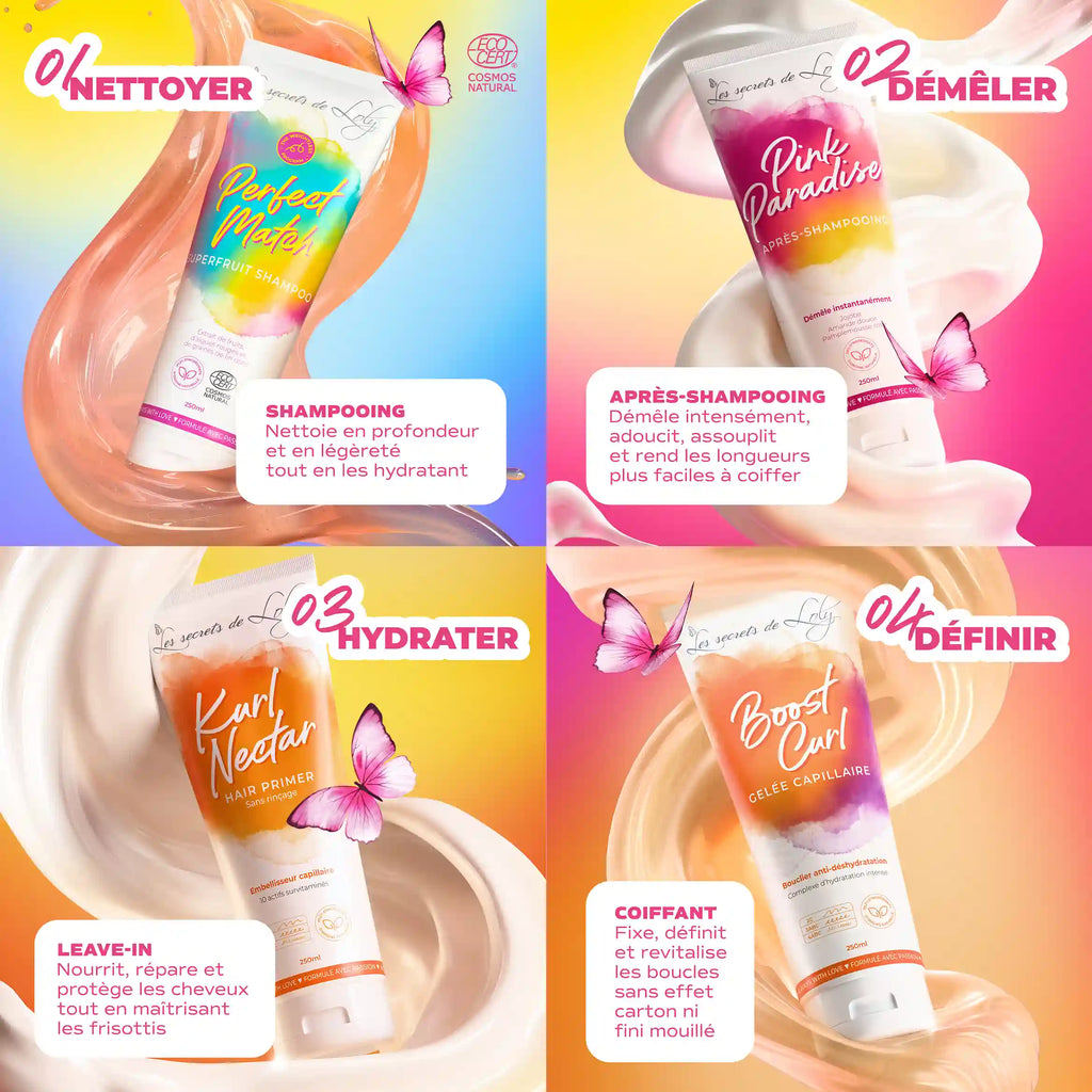 Curly Hair Routine - 4 steps ritual