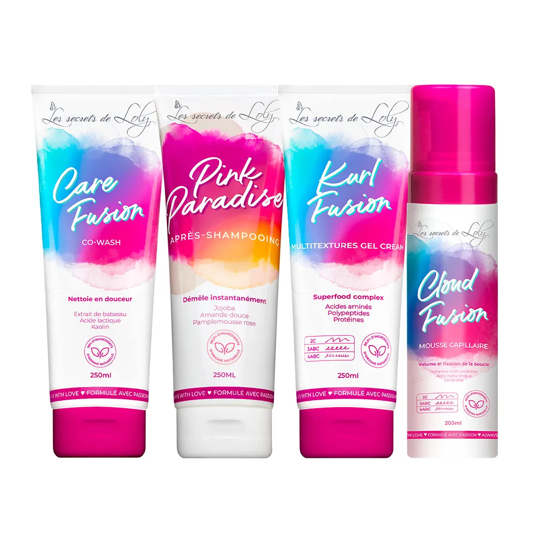 Routine Frisés Bouclés - 4 étapes pour sublimer vos cheveux multitexturés