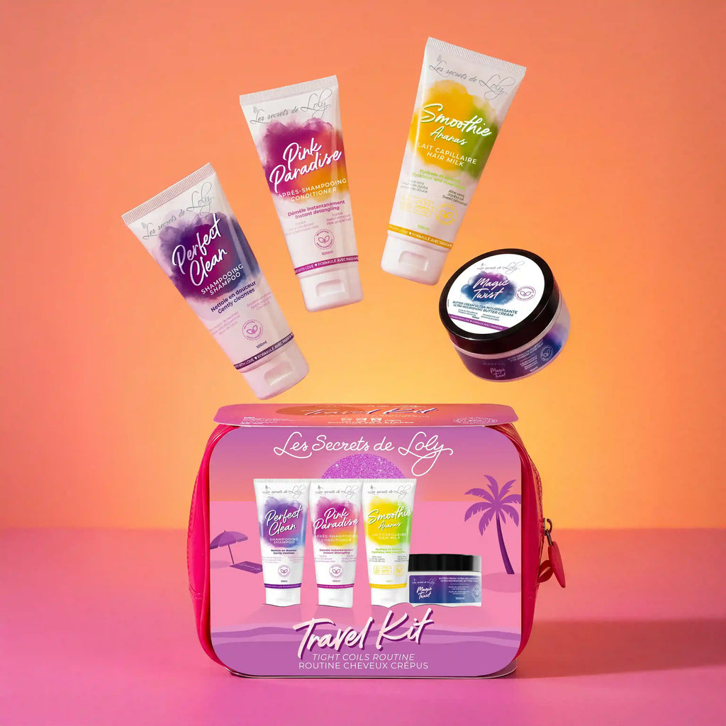 Tight Coily Hair Kit - Travel size