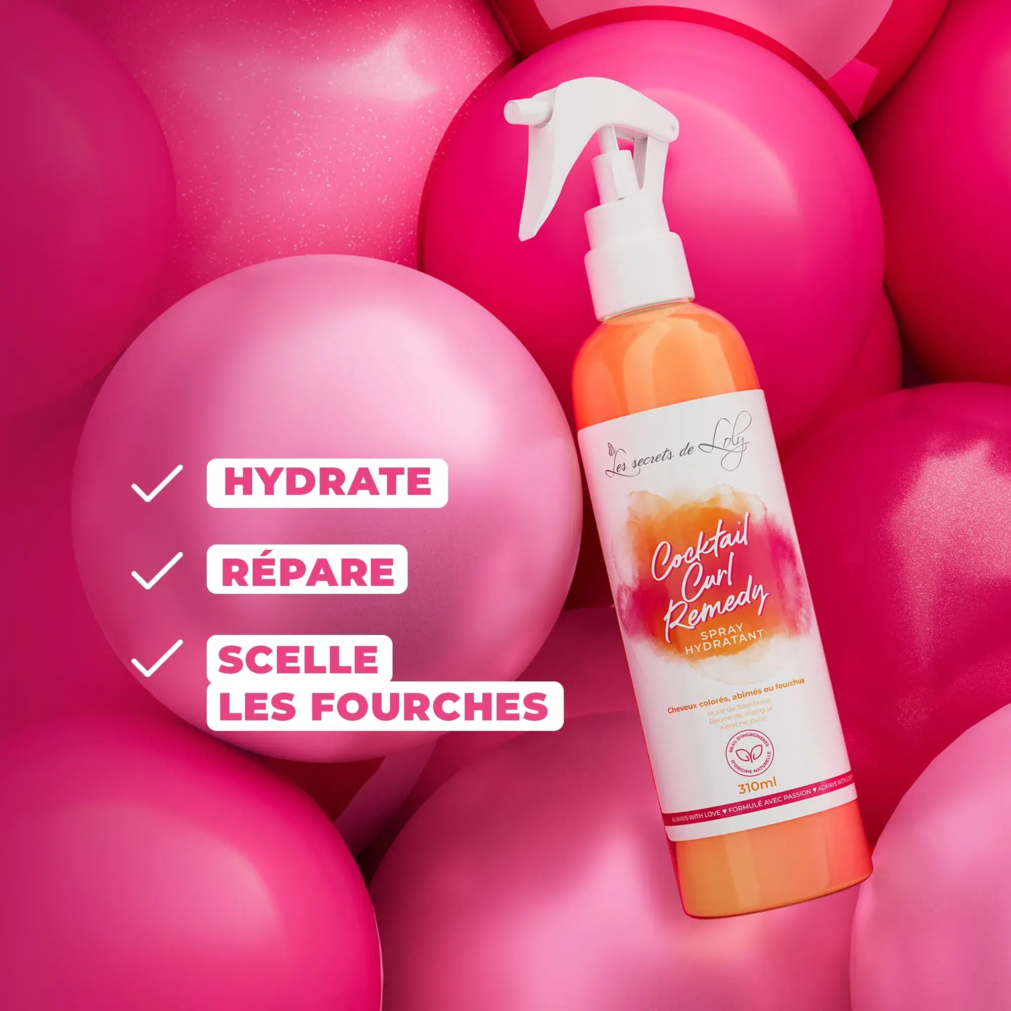 Cocktail Curl Remedy - Hydrating and repairing cocktail - 310ml