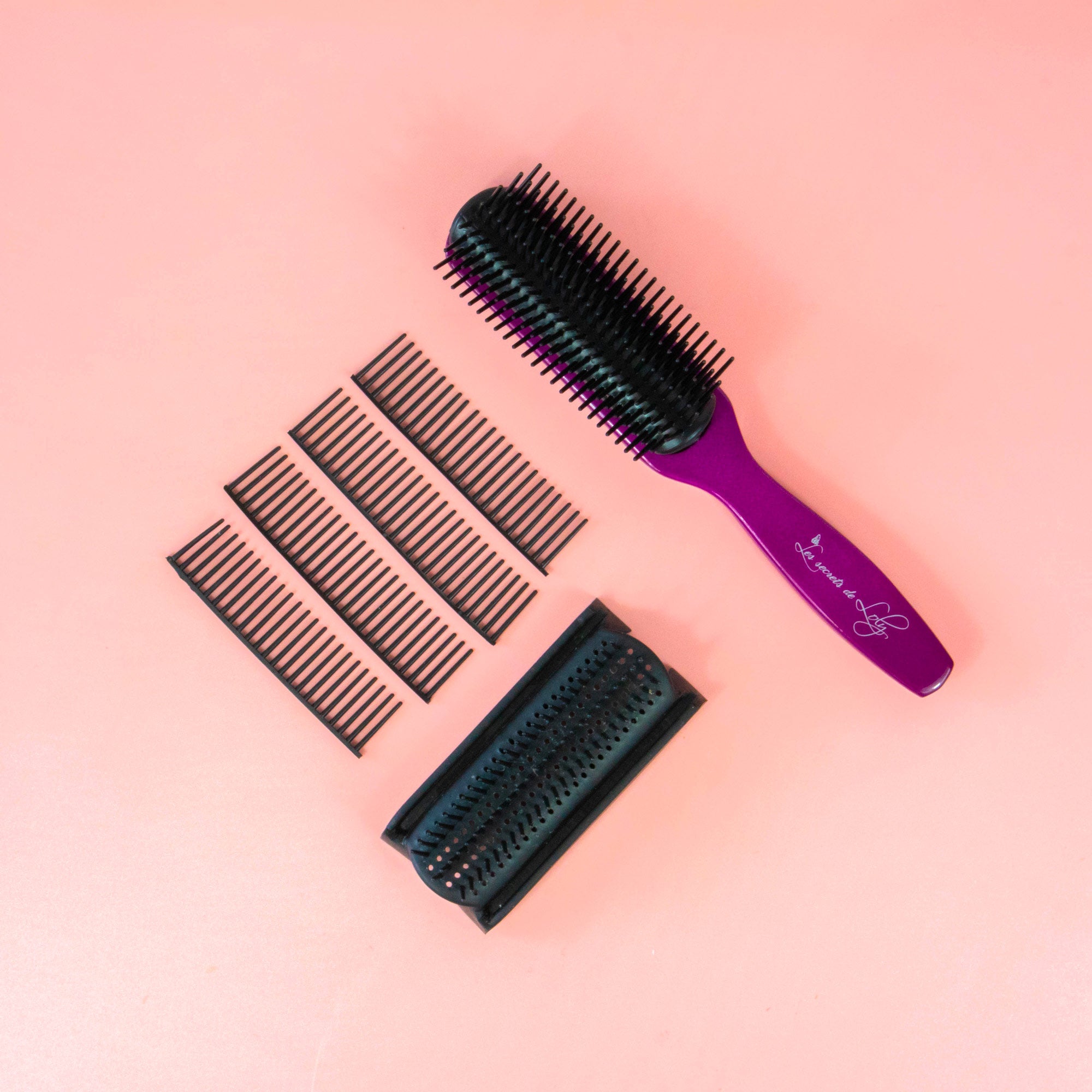 Purple Brush - Detangles and defines