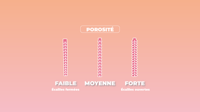Qu'est-ce que la porosité d'un cheveu ?