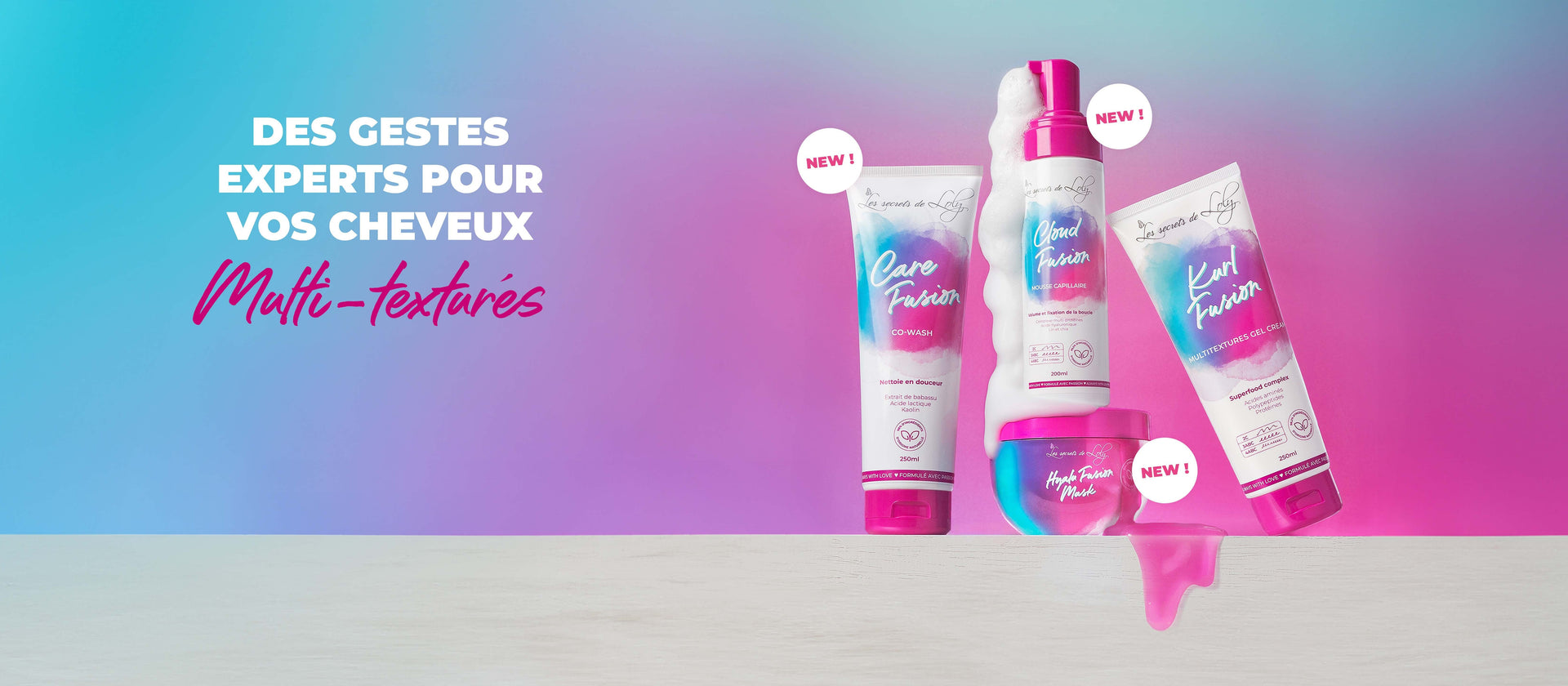 Gamme produits experts pour cheveux multi-texturés