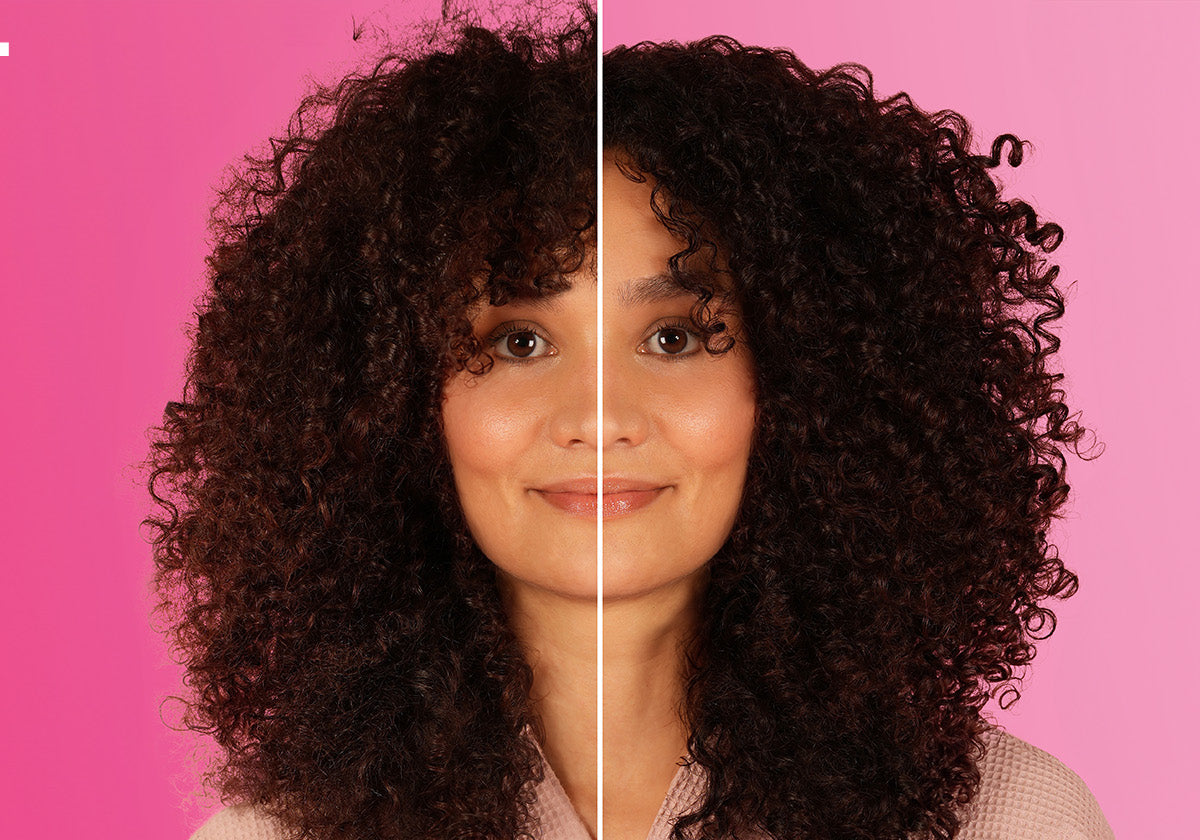 Cheveux frisés