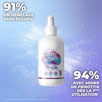 The Essential Knot-Free Care - Shampoo, conditioner, detangling spray, and brush for detangling children&