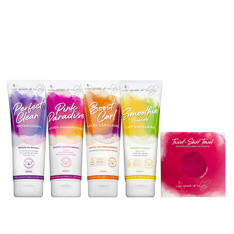 Routine Cheveux Frisés – Serviette OFFERTE