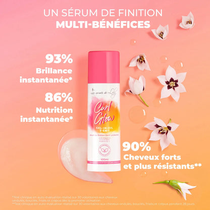 Curl Glow - Multi-beschermend finishes-serum