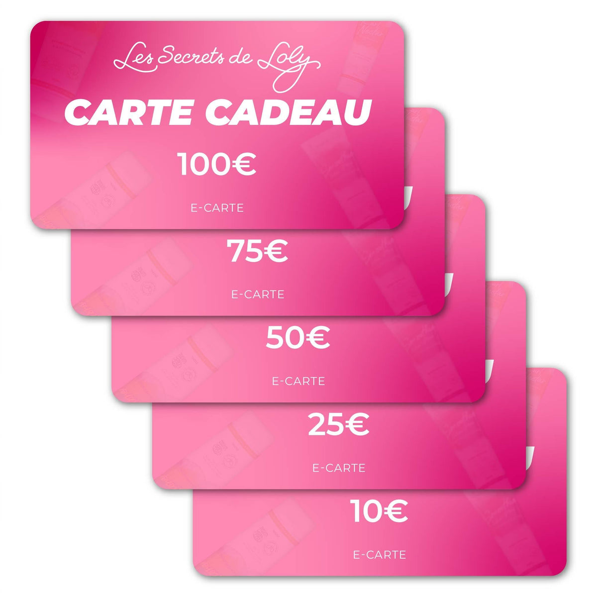 E-gift card Les Secrets de Loly