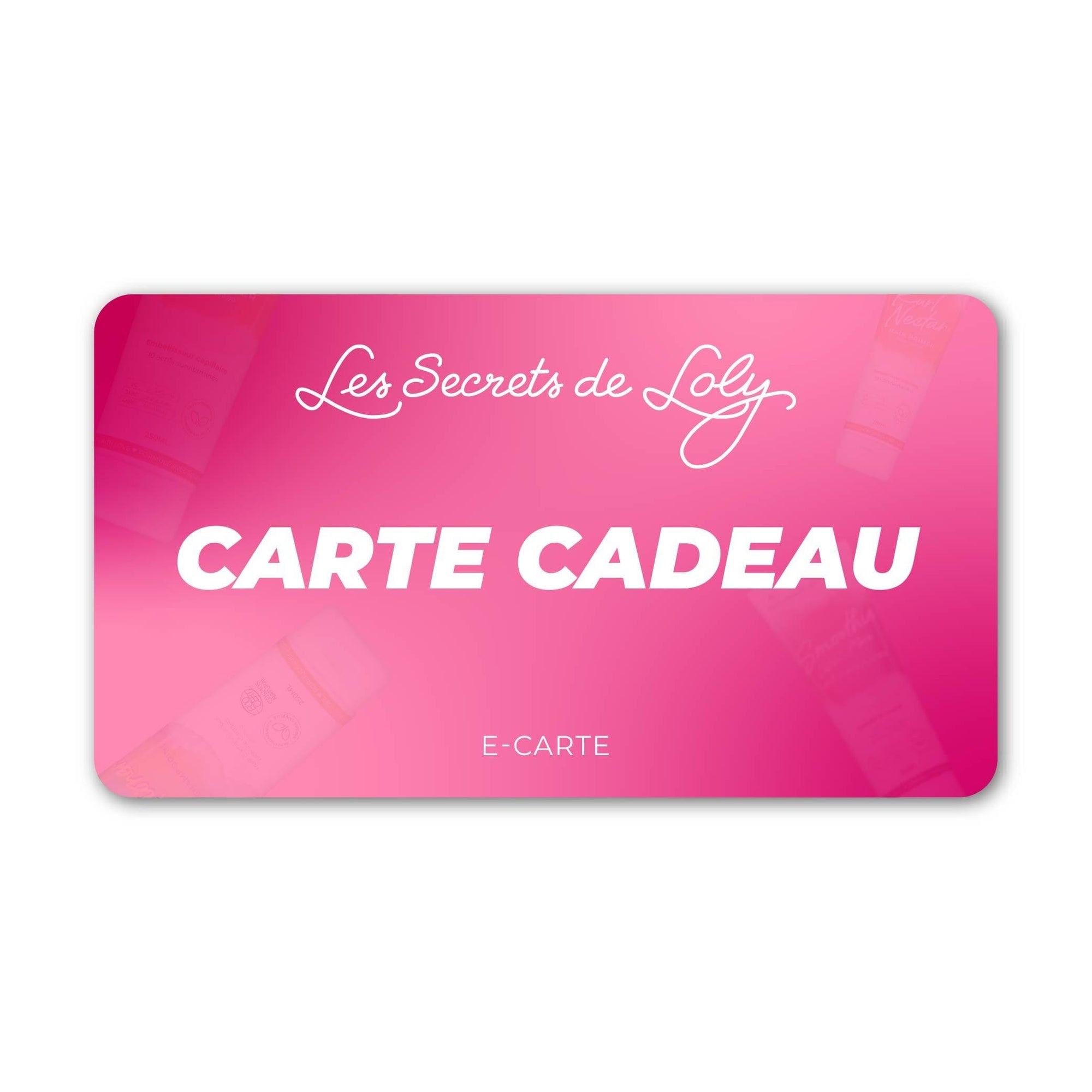 E-gift card Les Secrets de Loly