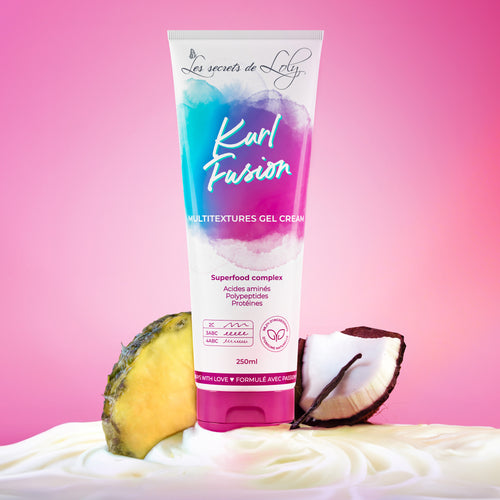Kurl Fusion - Gel crème coiffant hydratant et nourrissant - 250ml