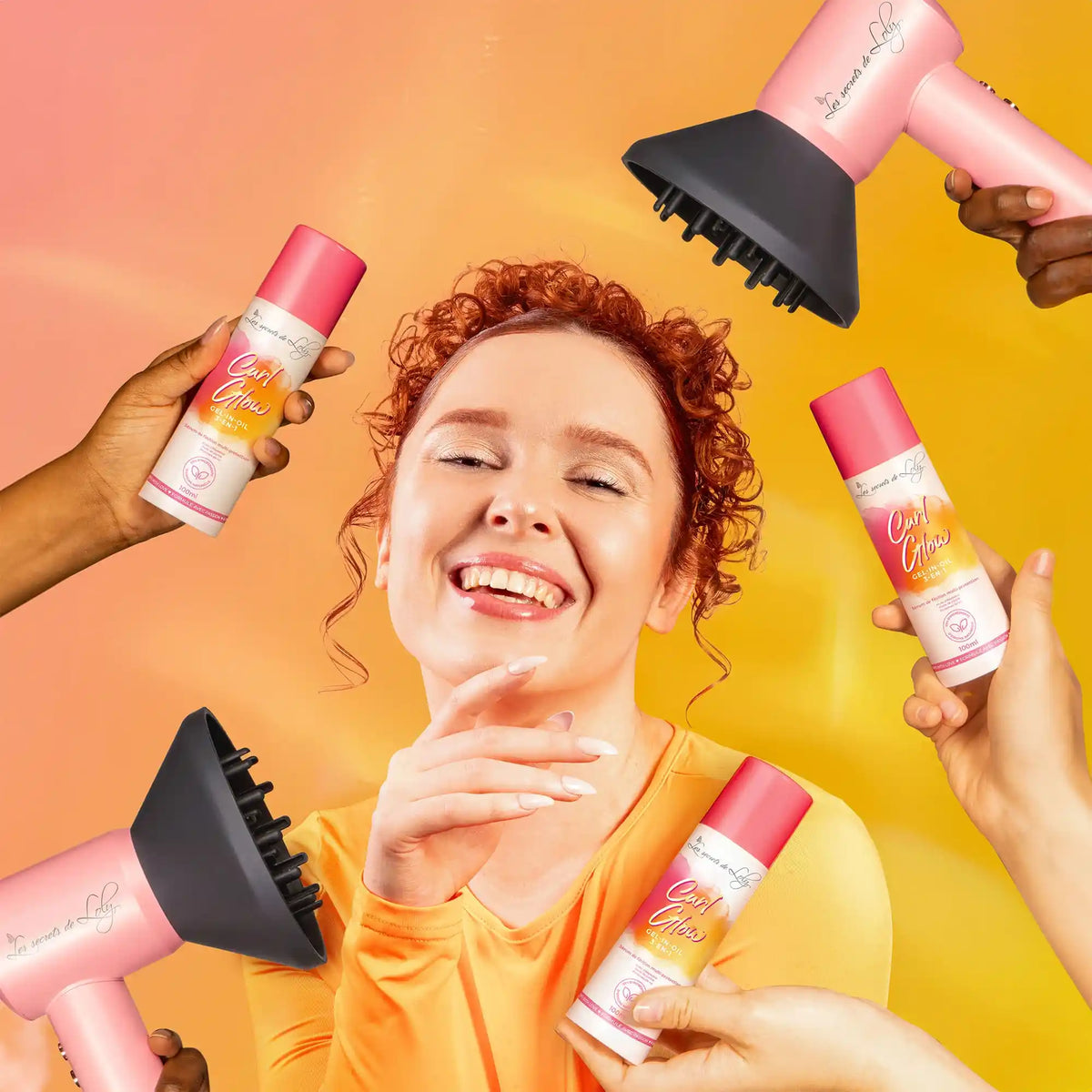 Blow &amp; Glow Bundle - Multi-protective finishing serum