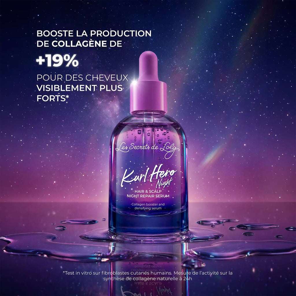 Kurl Hero Night - Collagen booster and densifying serum