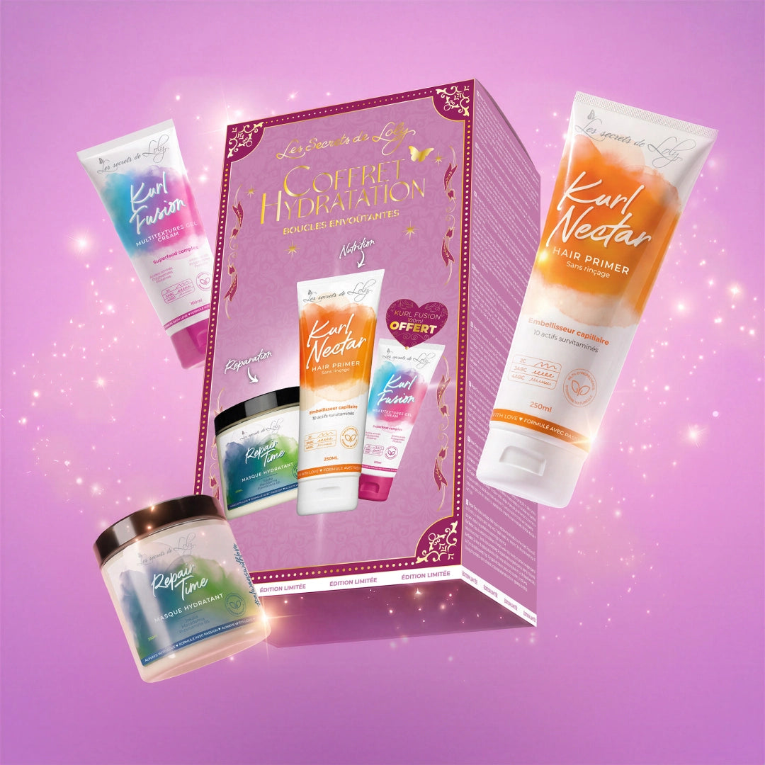 Coffret Hydratation Boucles envoûtantes - Le Trio hydratation