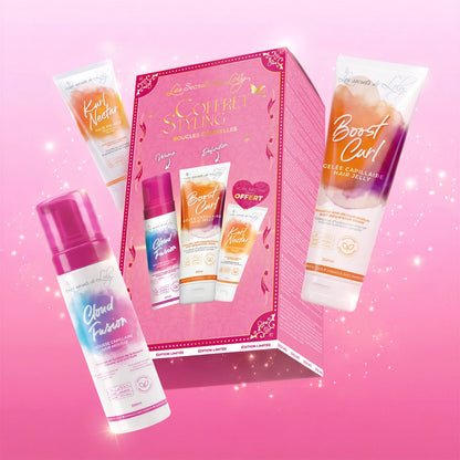 Coffret Styling Boucles éternelles - Le Trio Volume et Défintion