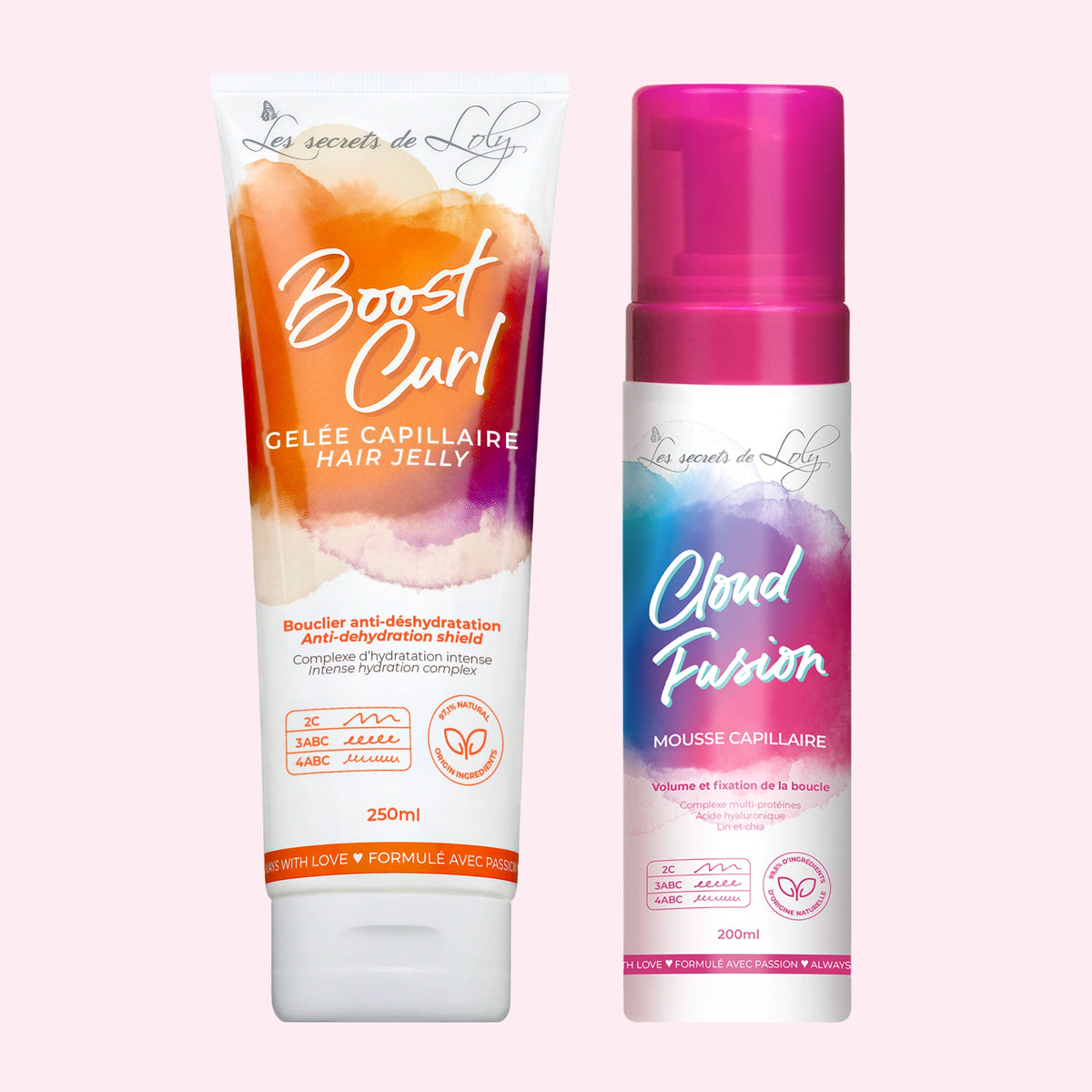 Duo Haute Définition - Gelée Hydratante &amp; Mousse capillaire