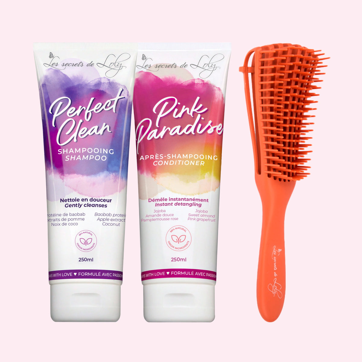 Ultra-Detangling Shampoo &amp; Conditioner Duo - FREE Detangling Brush
