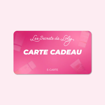 E-gift card Les Secrets de Loly