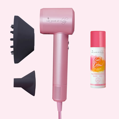 Blow &amp; Glow Bundle - Multi-protective finishing serum