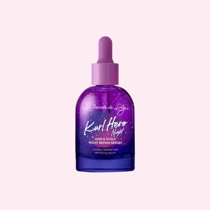 Kurl Hero Night - Sérum booster de collagène et densifiant