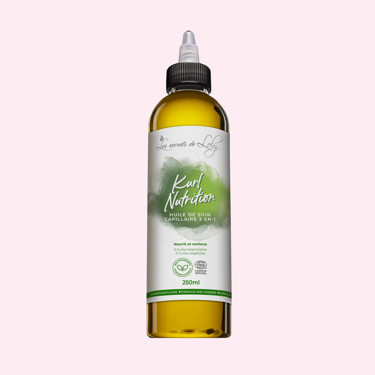 Kurl Nutrition - Aceite de tratamiento capilar 3 en 1