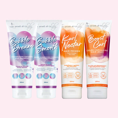 Routine Cheveux Bouclés - Pour les enfants