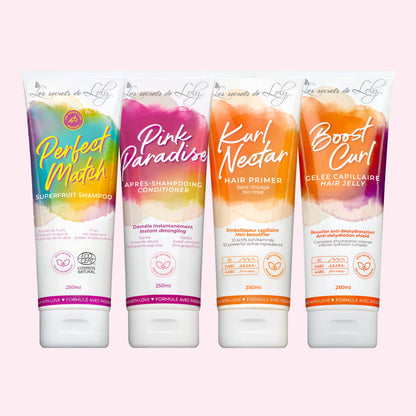 Curly Hair Routine - 4 steps ritual