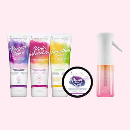 Coily Hair Routine - FREE Spray Bottle