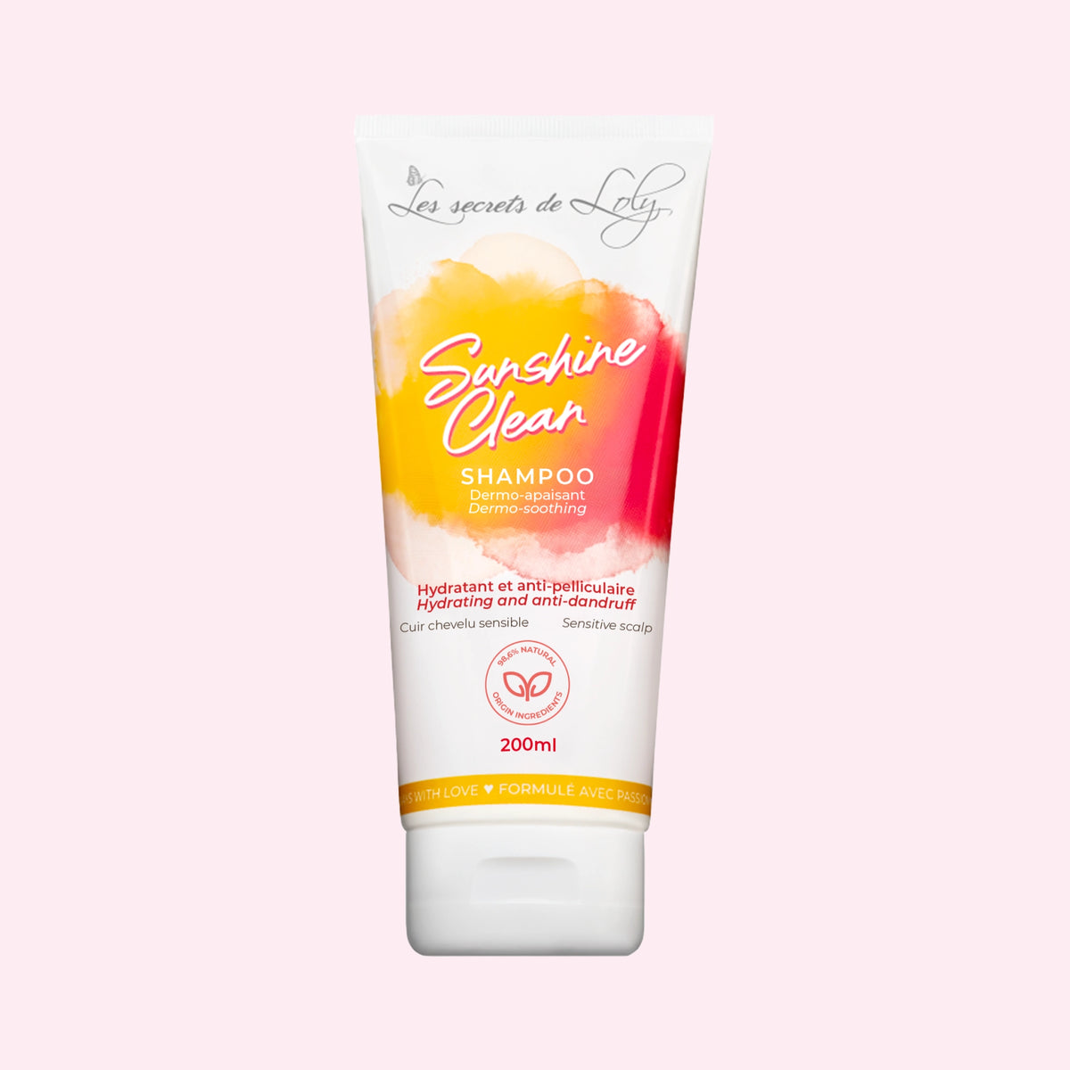 Sunshine Clean - Champú para cuero cabelludo sensible