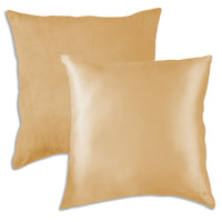 Kiss Pillow Caramel - Taie d'oreiller double face anti-frisottis et déshydratation