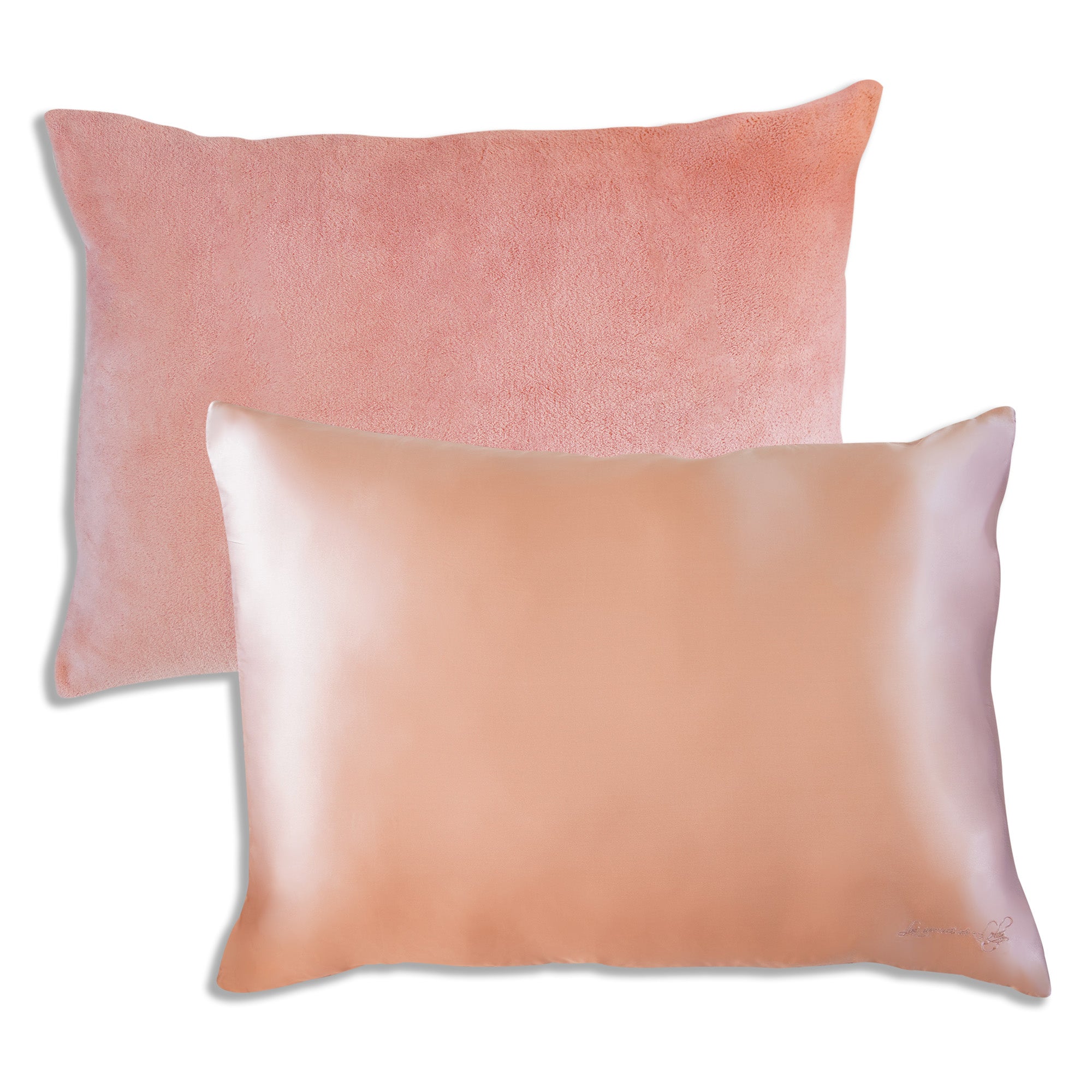 Kiss Pillow Rose Gold - Taie d'oreiller double face anti-frisottis et déshydratation