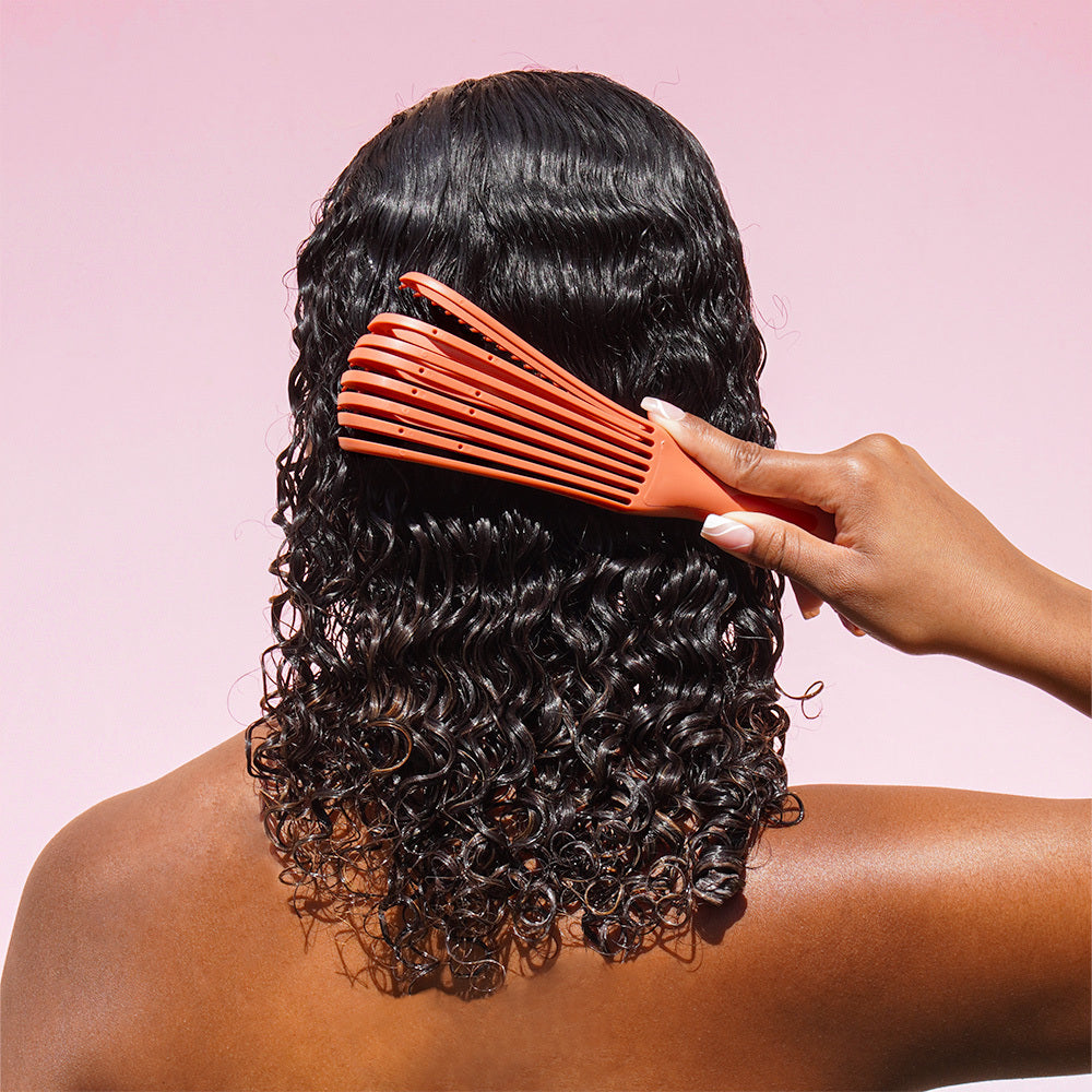 Brosse massante du Cuir Chevelu Cheveux Afro Bouclés Frisés